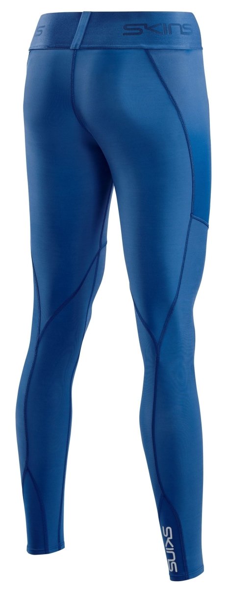 Skins - S3 Thermal Long Tight Kompressionshose Damen - marine blue - SK-ST40301110576XS - Sportbrands24