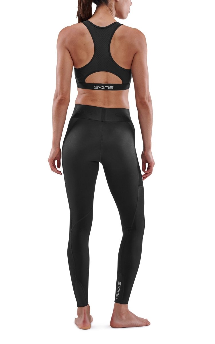 Skins - S3 Thermal Long Tight Kompressionshose Damen - black - SK-ST40301119001XS - Sportbrands24