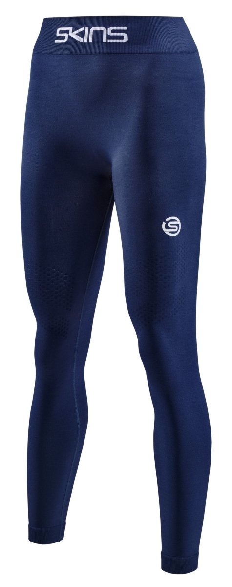 Skins - Seamless Long Tight Kompressionshose Damen - Navy Blue - SK - ST40310019010XS - Sportbrands24