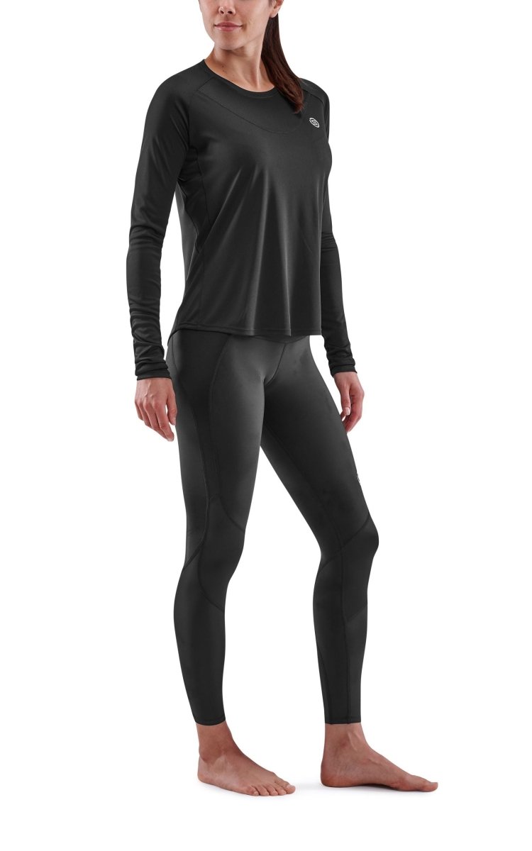 Skins - S3 Longsleeve Damen - black - SK - ST40754569001XS - Sportbrands24
