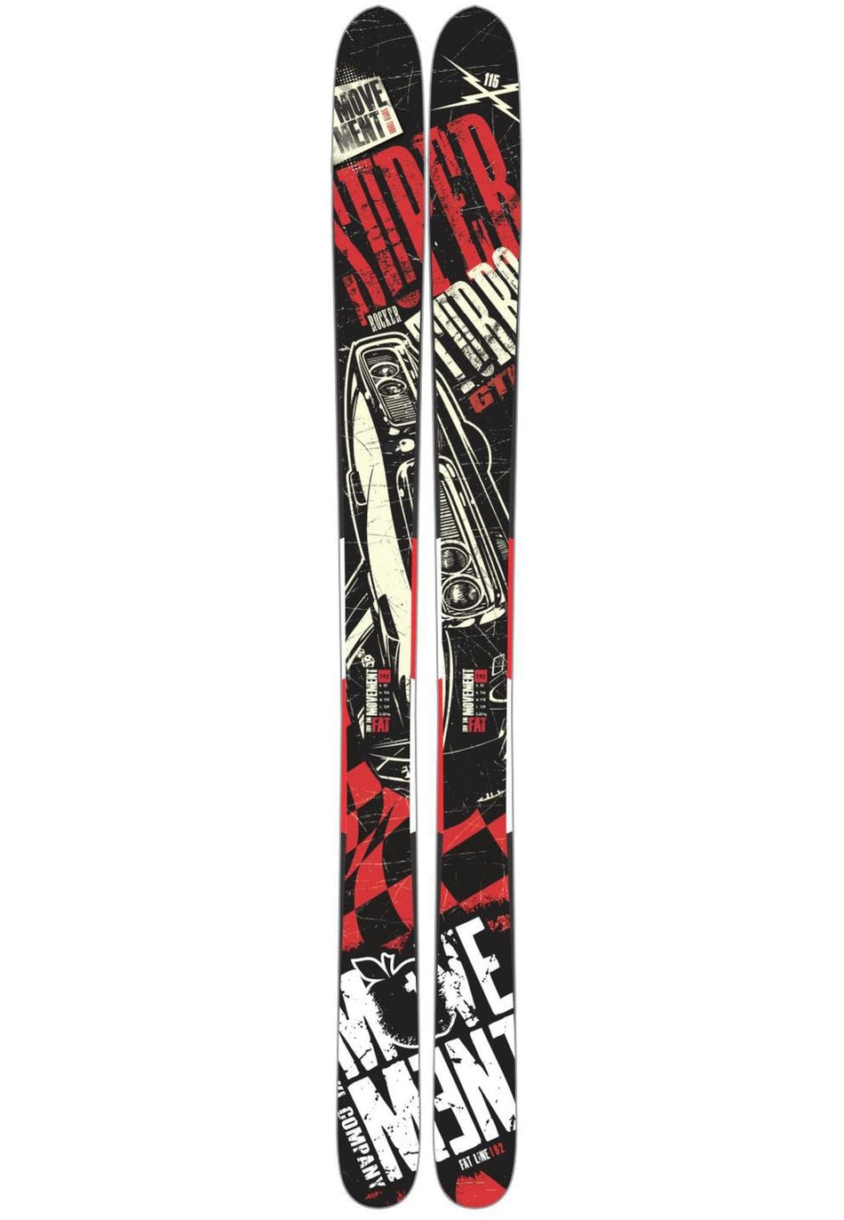 Movement - SUPER TURBO 115 Freerideski - MOV13009 - 182 - Sportbrands24