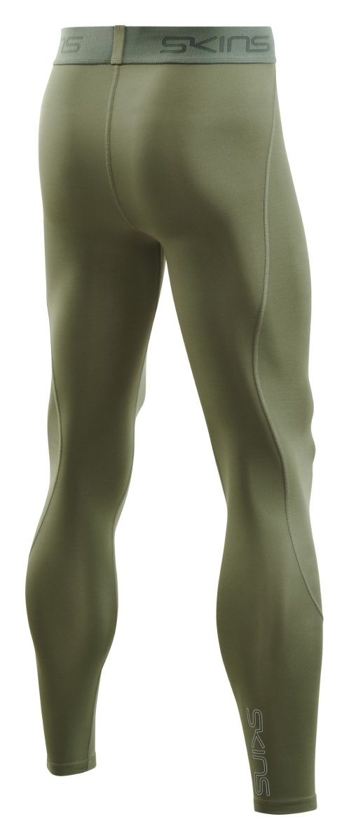 Skins - 2 - Series Long Tight Tights long Herren - khaki - SK-SW00200010573S - Sportbrands24