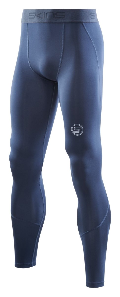 Skins - 2 - Series Long Tight Tights long Herren - navy blue - SK-SW00200019010S - Sportbrands24