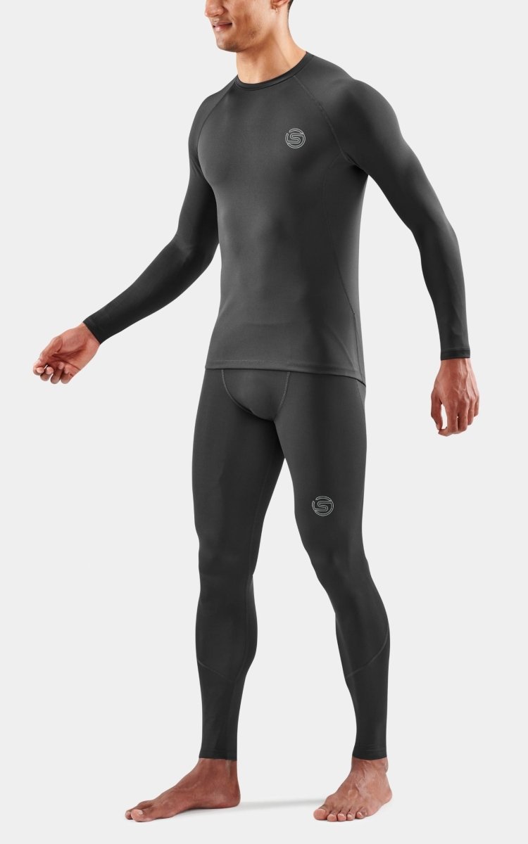 Skins - 2 - Series Long Sleeve Top Herren - black - SK-SW00200059001S - Sportbrands24