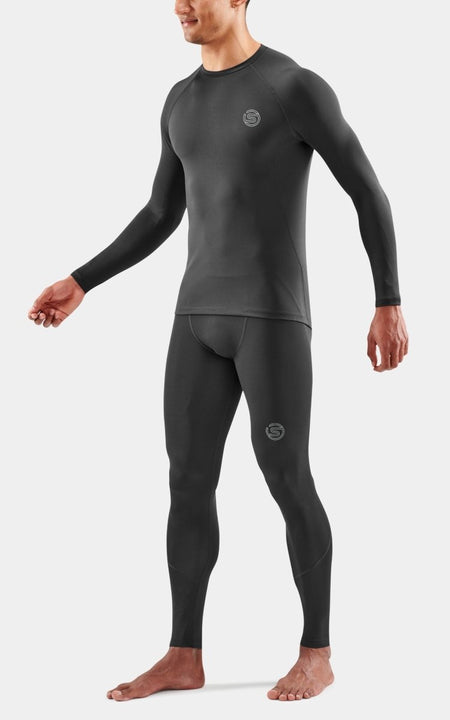 Skins - 2 - Series Long Sleeve Top Herren - black - SK-SW00200059001S - Sportbrands24