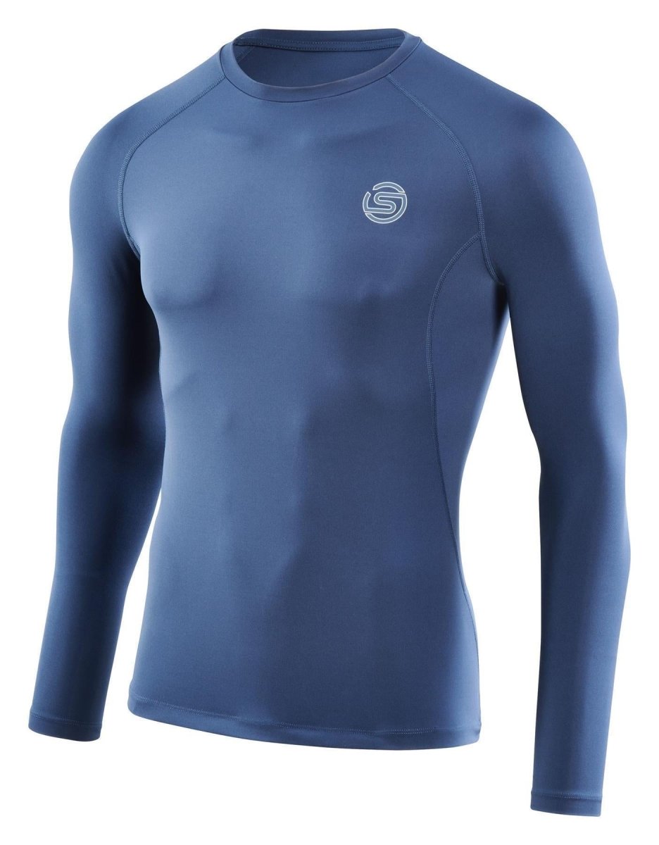 Skins - 2 - Series Long Sleeve Top Herren - navy blue - SK-SW00200059010S - Sportbrands24