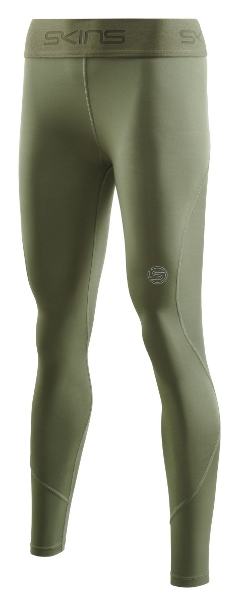 Skins - 2 - Series Long Tight Tights Damen - khaki - SK-SW40200010573XS - Sportbrands24