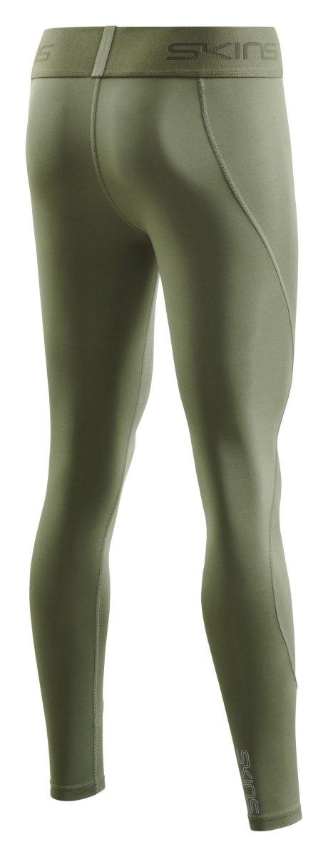Skins - 2 - Series Long Tight Tights Damen - khaki - SK-SW40200010573XS - Sportbrands24