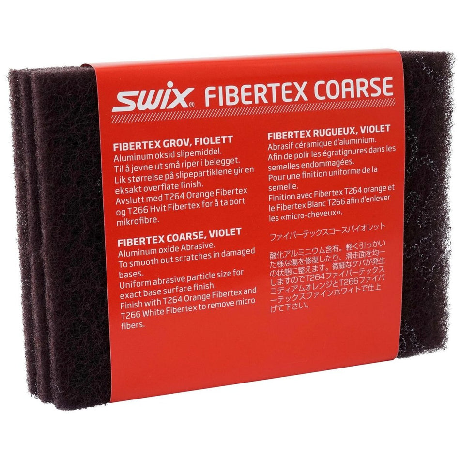 Swix - T266N Fibertex violet, Med.coarse Schleifpapier - SX-T0266N - Sportbrands24