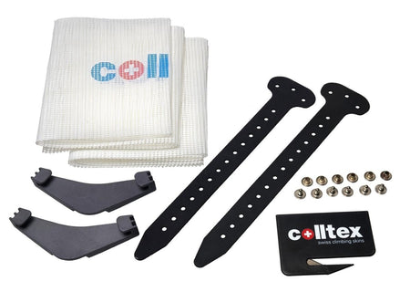 Colltex - Endhakenset Spiltboard Tail Fluke (Bändel gelocht, Endhaken, Nieten) Fellpflege - CT-6037ZB - Sportbrands24