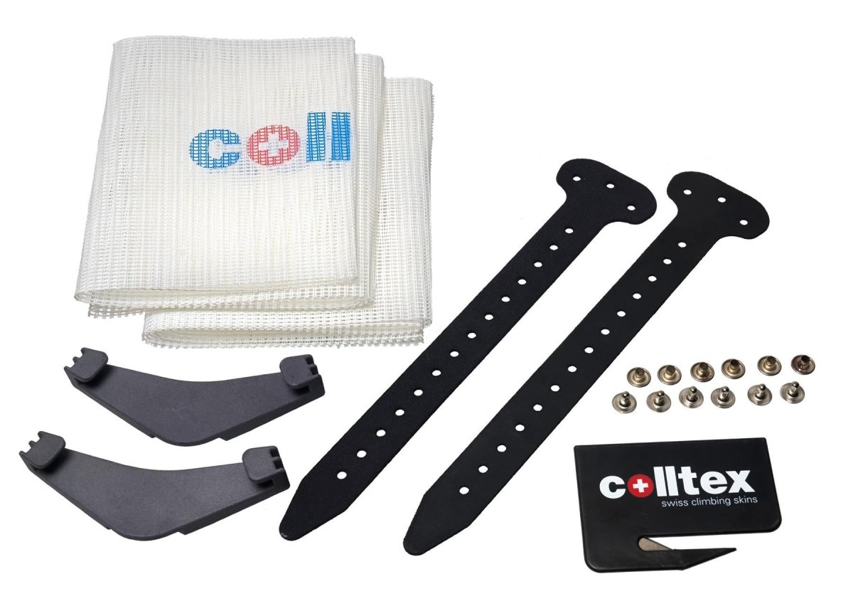 Colltex - Endhakenset Spiltboard Tail Fluke (Bändel gelocht, Endhaken, Nieten) Fellpflege - CT-6037ZB - Sportbrands24