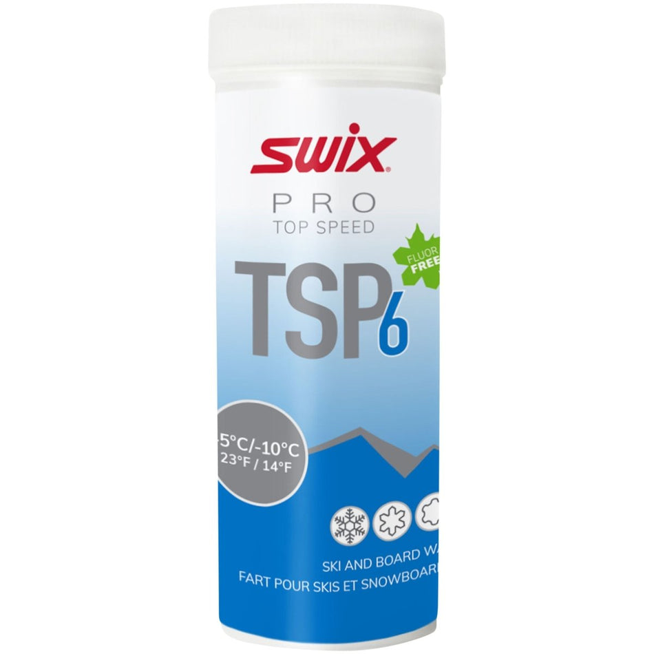 Swix - TSP6 Blue, - 5°C/ - 10°C, 40g Gleitwachs - TSP6 Blue - 5°C/ - 10°C, 40g - SX-TSP06-4 - Sportbrands24