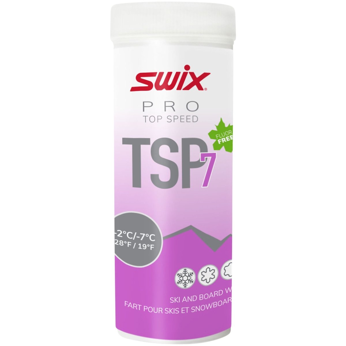 Swix - TSP7 Violet, - 2°C/ - 7°C, 40g Gleitwachs - TSP7 Violet - 2°C/ - 7°C, 40g - SX-TSP07-4 - Sportbrands24