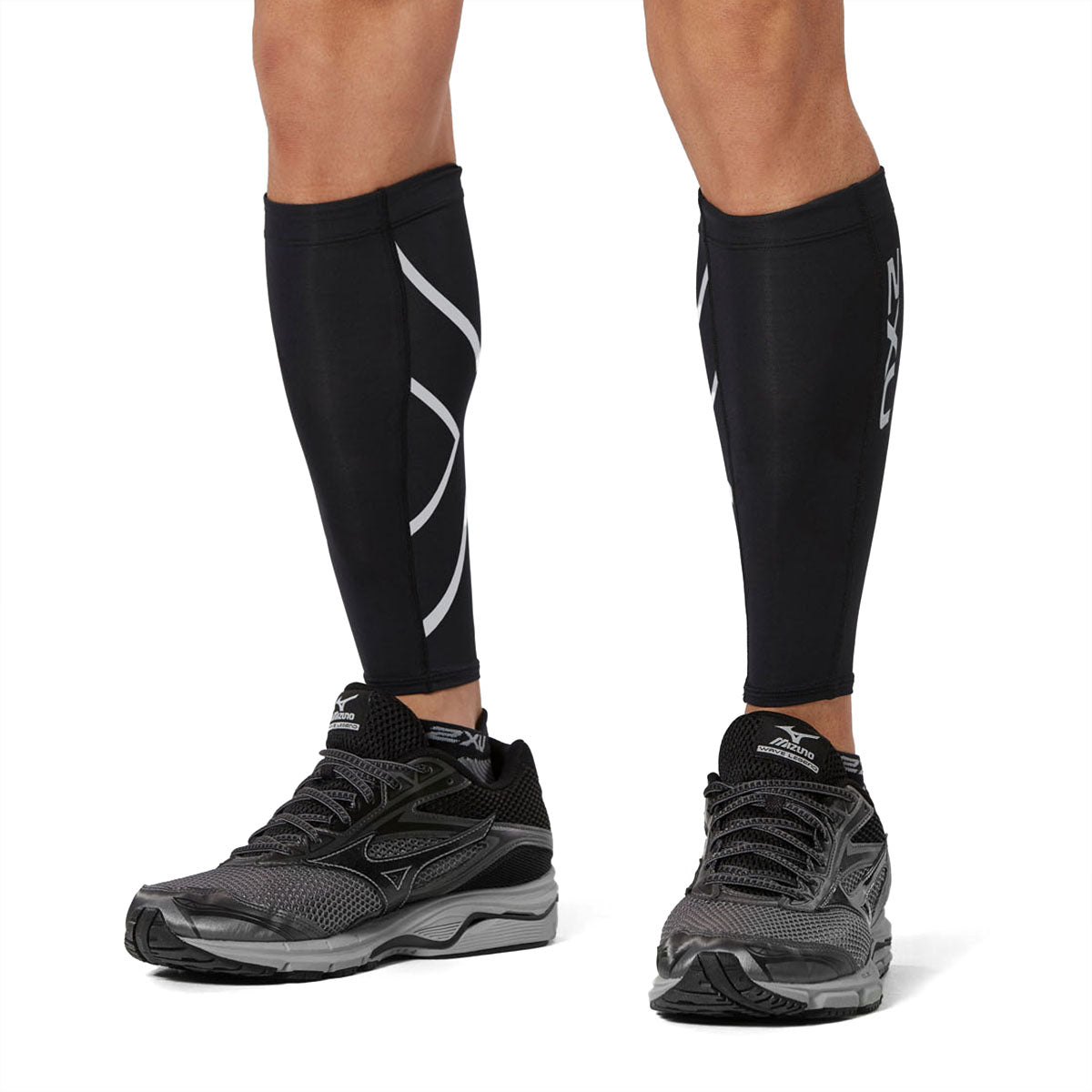 2XU - Compression Arm Guard Wadenschützer - black/black - 2X-UA1987B-BLK/BLK-XXS - Sportbrands24