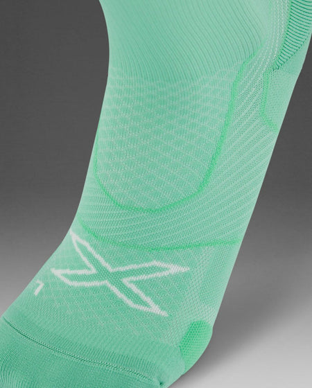 2XU - Vectr Cushion Crew Socks Sportsocke - digital mint/dark moss - 2X-UA5053E-DGM/DKM-S - Sportbrands24