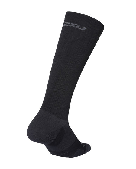 2XU - Unisex Vectr L.Cush Full Length Sportsocke - black/titanium - 2X-UA5155E-BLK/TTM-L1 - Sportbrands24