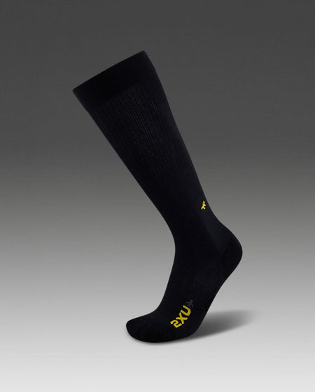 2XU - Flight Compression Socks Kompressionssocke - black/black - 2X - UA5688E - BLK/BLK - L1 - Sportbrands24