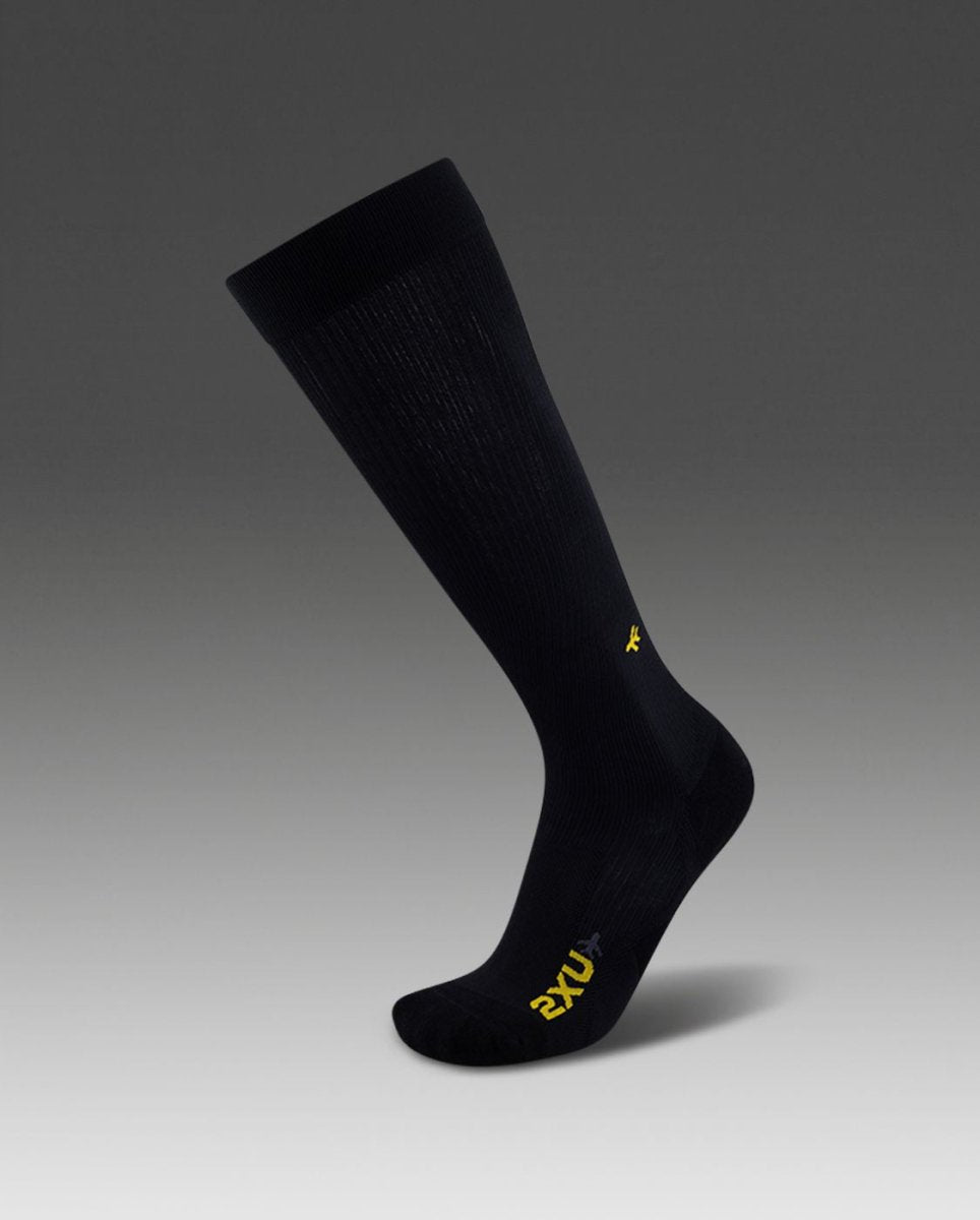 2XU - Flight Compression Socks Kompressionssocke - black/black - 2X - UA5688E - BLK/BLK - S - Sportbrands24