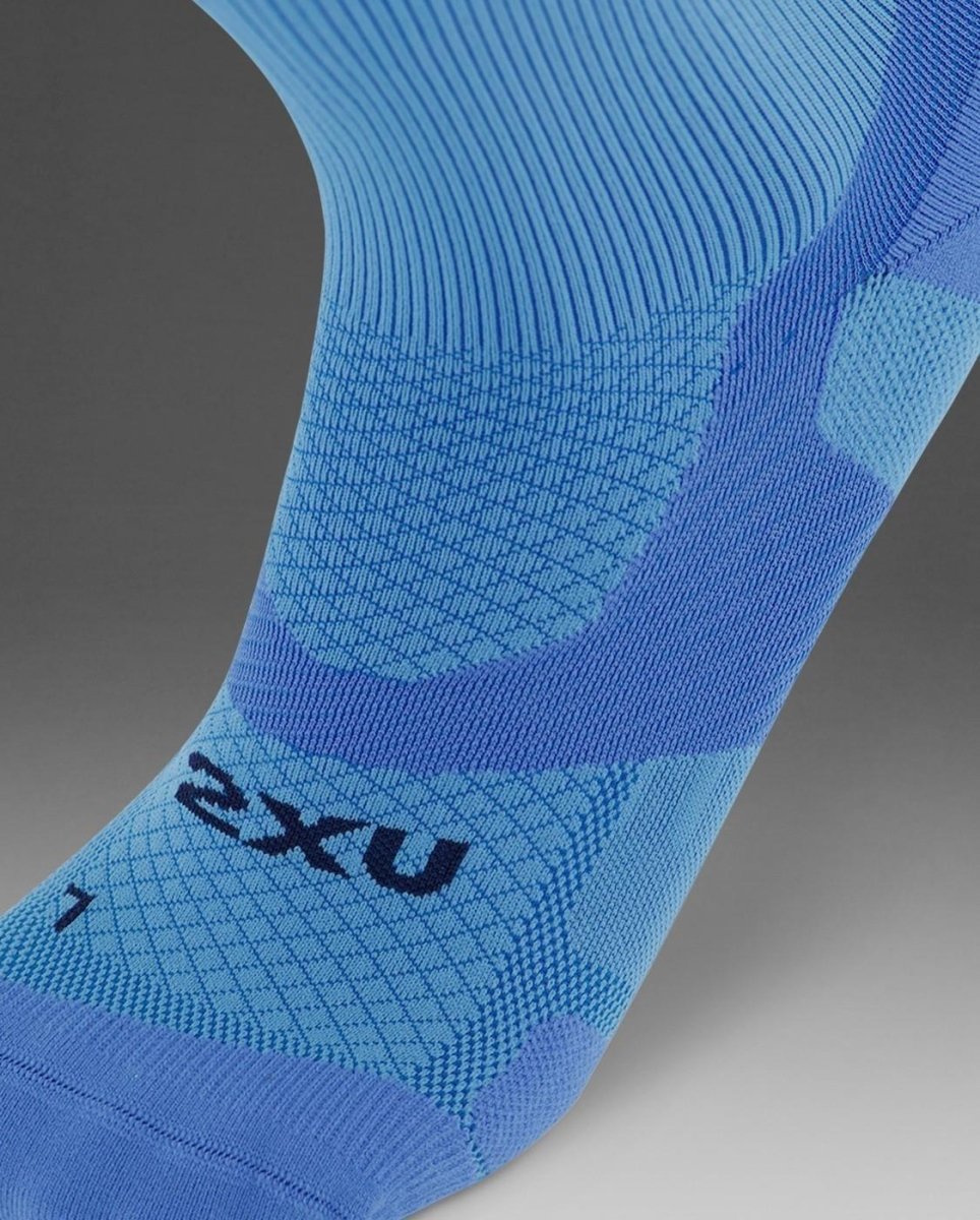 2XU - Vectr Light Cushion Crew Socks Sportsocke - azure blue/surf - 2X-UA7005E-AZB/SUF-S - Sportbrands24