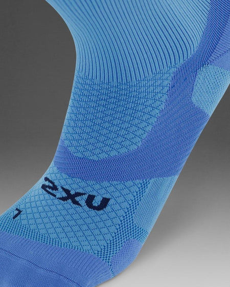 2XU - Vectr Light Cushion Crew Socks Sportsocke - azure blue/surf - 2X-UA7005E-AZB/SUF-S - Sportbrands24