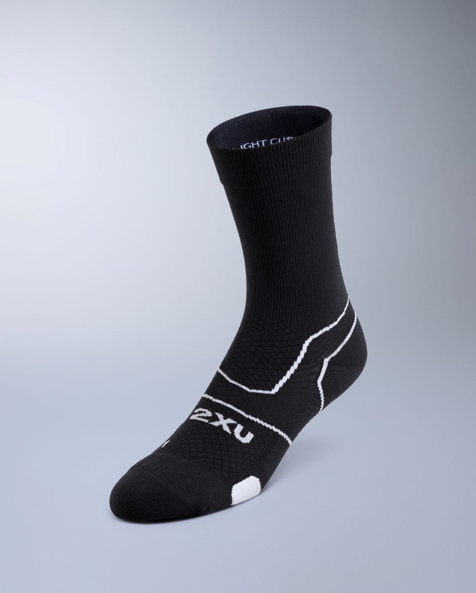 Vectr Light Cushion Crew Socks Sportsocke - black/white