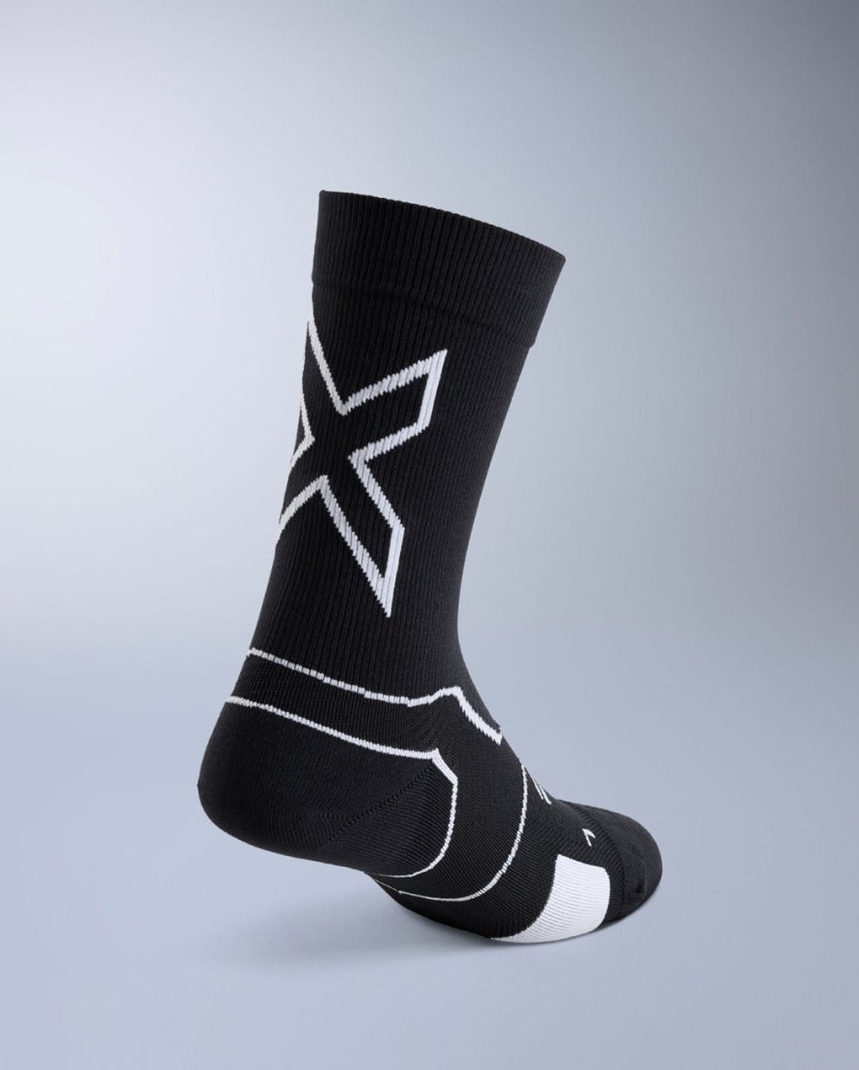 Vectr Light Cushion Crew Socks Sportsocke - black/white