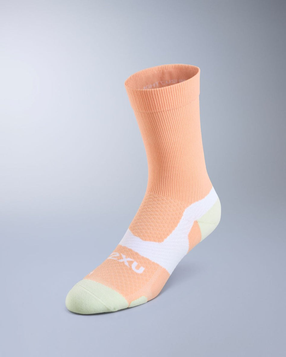 Vectr Light Cushion Crew Socks Sportsocke - fuzzy peach/mint dust
