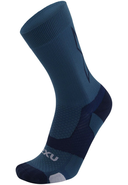 2XU - Vectr Light Cushion Crew Socks Sportsocke - indigo/midnight - 2X-UA7005E-IND/MDN-S - Sportbrands24