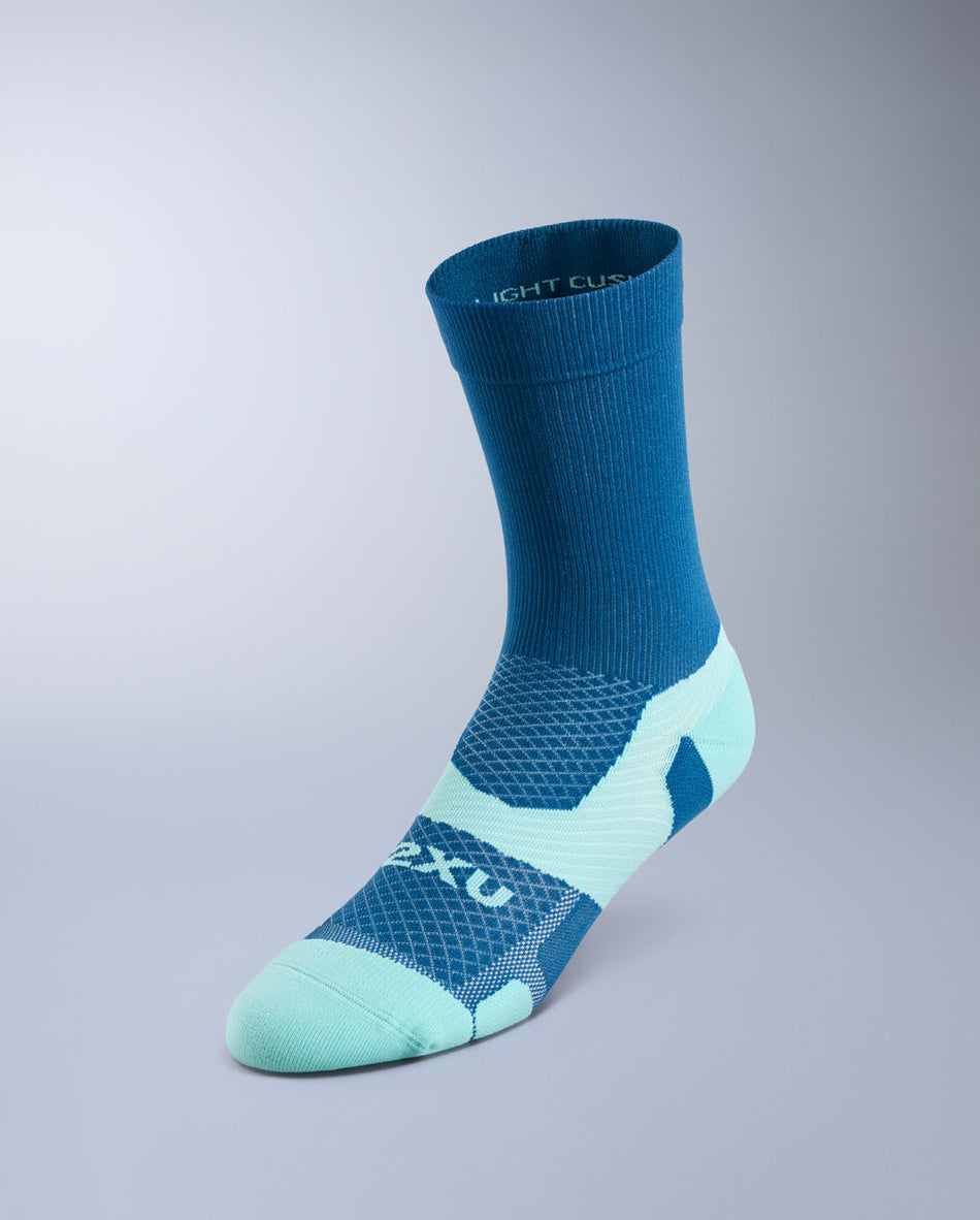 Vectr Light Cushion Crew Socks Compression socks - majol/jelly mint
