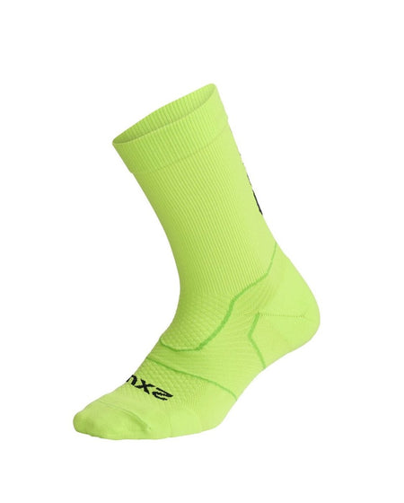 2XU - Vectr Light Cushion Crew Socks Sportsocke - volt/black - 2X-UA7005E-VOL/BLK-XL - Sportbrands24