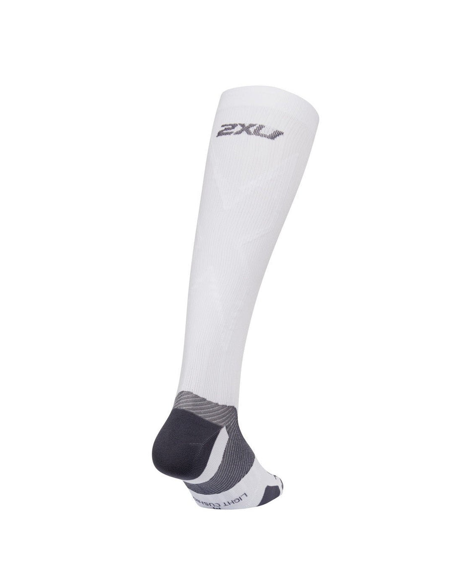 2XU - Unisex Vectr L.Cush Full Length Sportsocke - white/grey - 2X - UA5155E - WHT/GRY - L1 - Sportbrands24