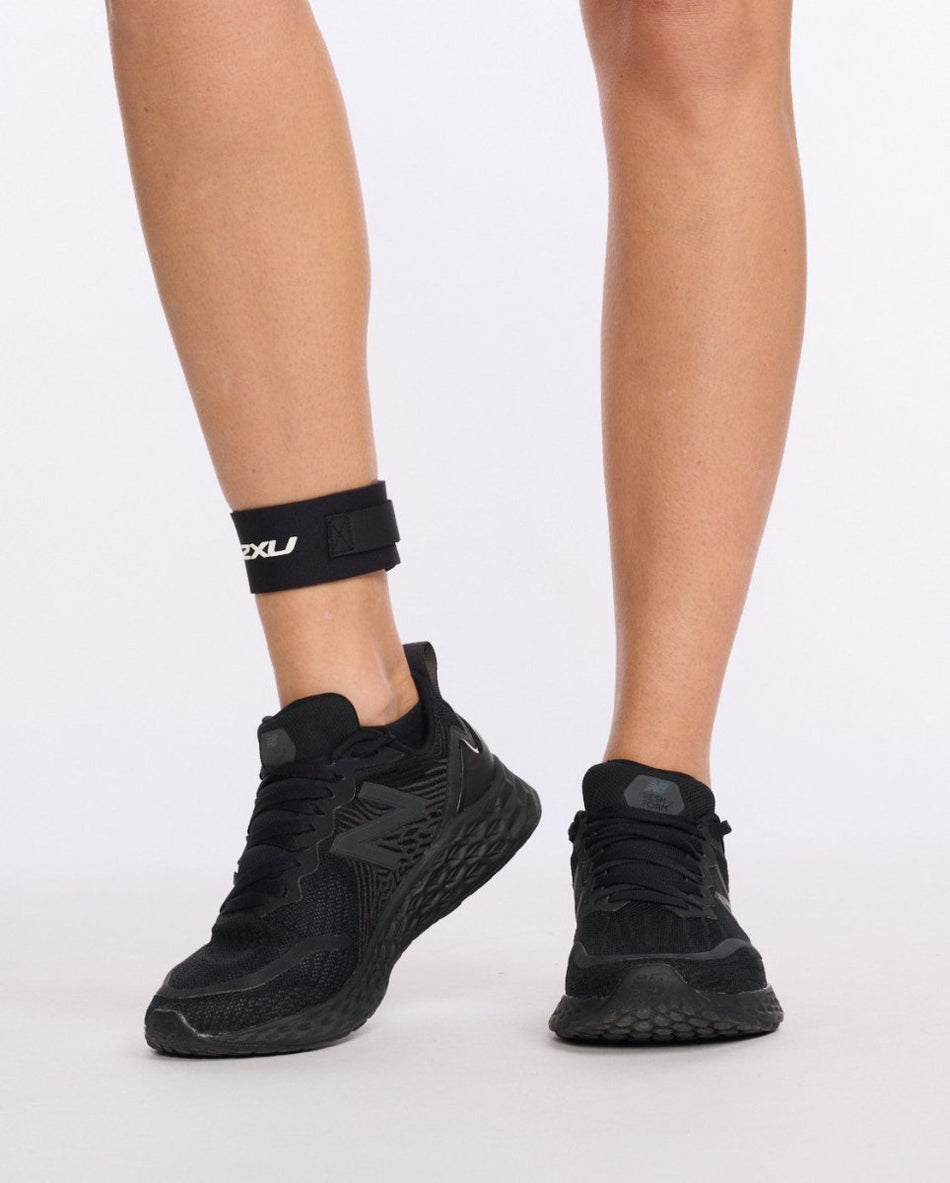 2XU - TIMING CHIP STRAP Timing - Chip - Gurt - black/black - 2X-UQ3799G-BLK/BLK-OSFA - Sportbrands24