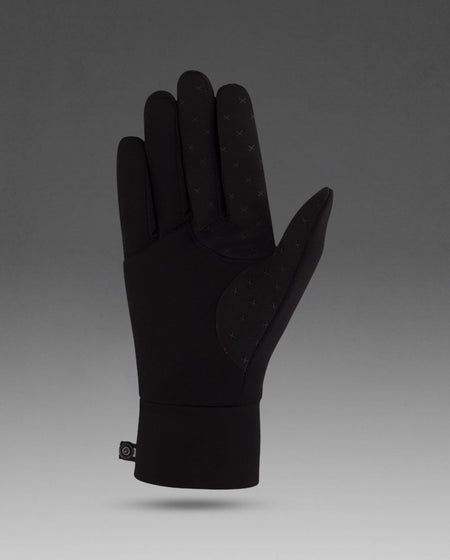 2XU - Run Glove Sporthandschuhe - black/silver - 2X - UQ5340H - BLK/SIL - S - Sportbrands24