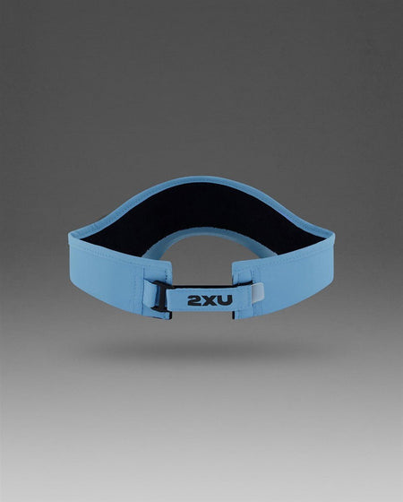 2XU - Run Visor Schirmmütze - azure blue/black - 2X-UQ5686F-AZB/BLK-OSFA - Sportbrands24