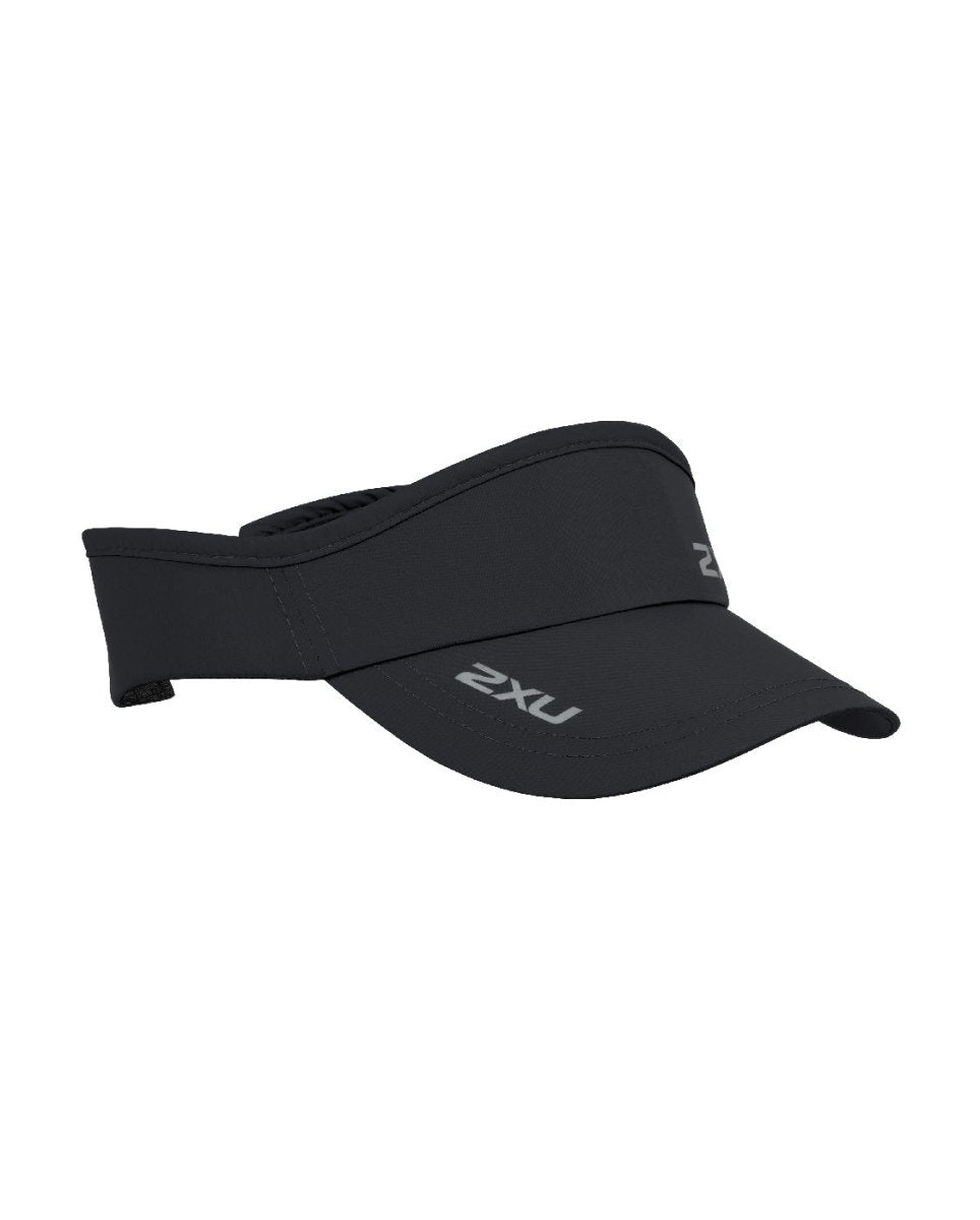 2XU - Run Visor Schirmmütze - black/black - 2X-UQ5686F-BLK/BLK-OSFA - Sportbrands24