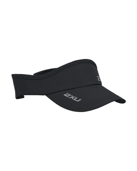 2XU - Run Visor Schirmmütze - black/black - 2X-UQ5686F-BLK/BLK-OSFA - Sportbrands24