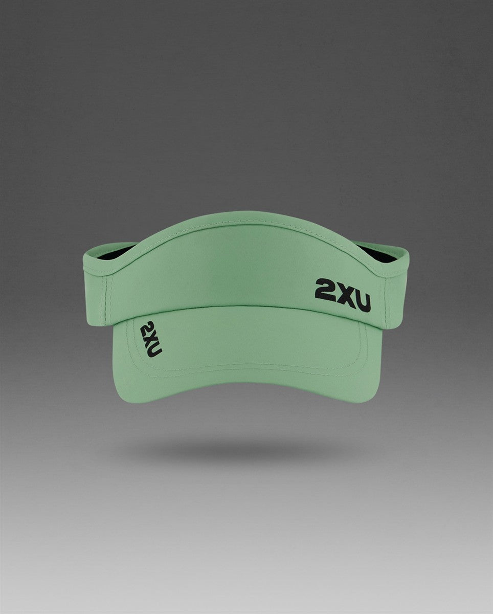 2XU - Run Visor Schirmmütze - digital mint/black - 2X-UQ5686F-DGM/BLK-OSFA - Sportbrands24
