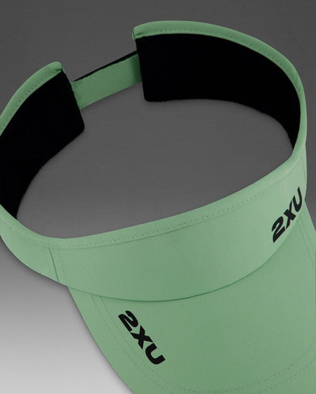 2XU - Run Visor Schirmmütze - digital mint/black - 2X-UQ5686F-DGM/BLK-OSFA - Sportbrands24