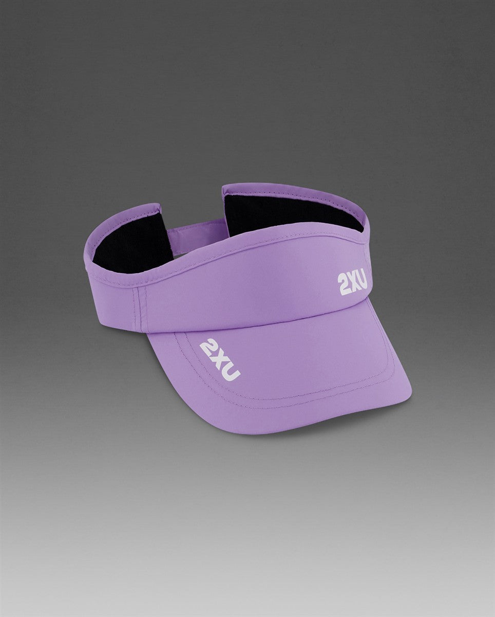 2XU - Run Visor Schirmmütze - grape fizz/white - 2X-UQ5686F-GFZ/WHT-OSFA - Sportbrands24