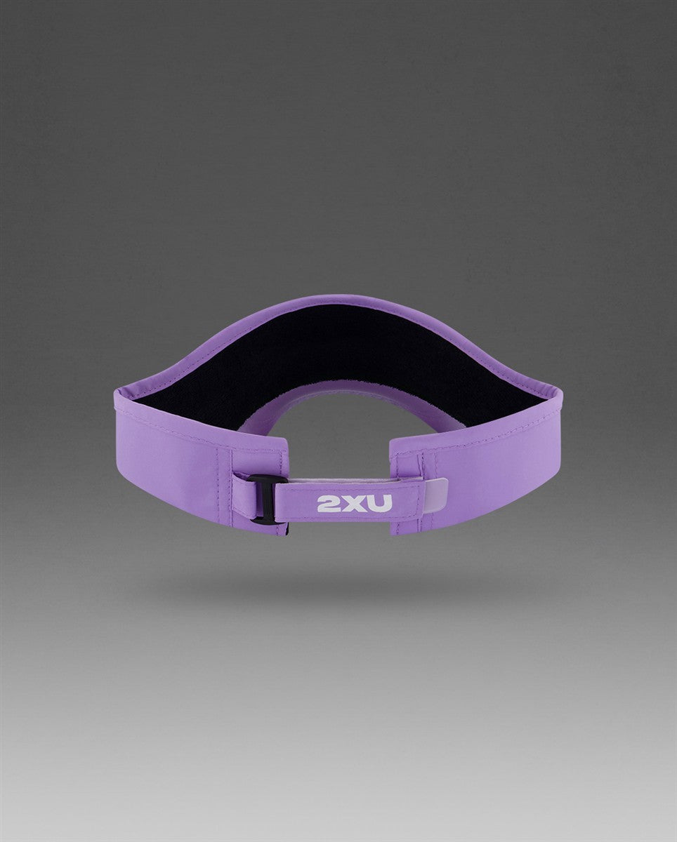 2XU - Run Visor Schirmmütze - grape fizz/white - 2X-UQ5686F-GFZ/WHT-OSFA - Sportbrands24