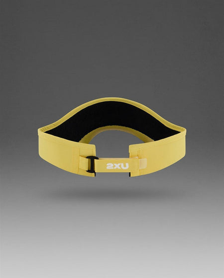 2XU - Run Visor Schirmmütze - pixel lemon/white - 2X-UQ5686F-PXL/WHT-OSFA - Sportbrands24