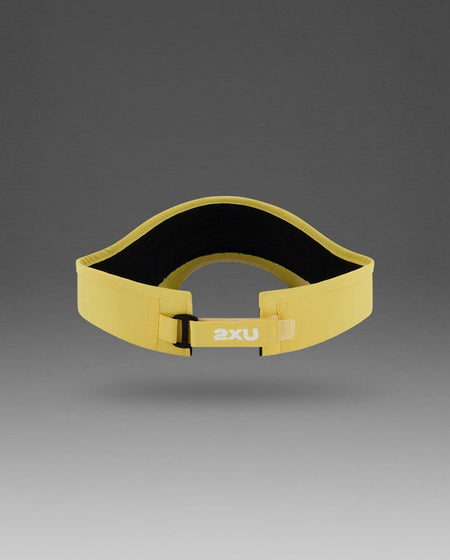 2XU - Run Visor Schirmmütze - pixel lemon/white - 2X-UQ5686F-PXL/WHT-OSFA - Sportbrands24
