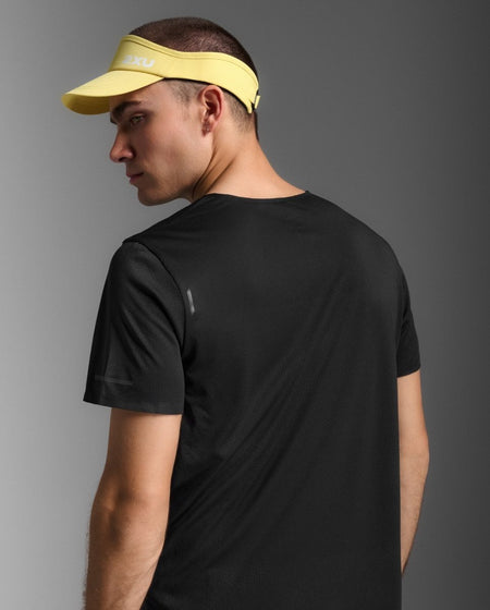 2XU - Run Visor Schirmmütze - pixel lemon/white - 2X-UQ5686F-PXL/WHT-OSFA - Sportbrands24
