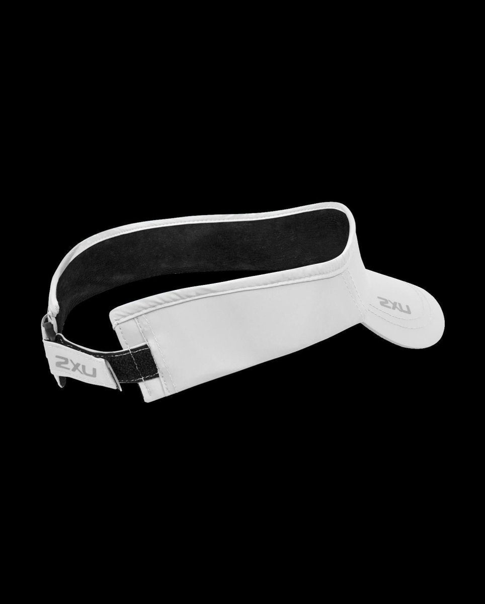 2XU - Run Visor Schirmmütze - white/white - 2X-UQ5686F-WHT/WHT-OSFA - Sportbrands24