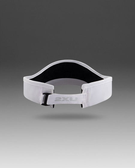 2XU - Run Visor Schirmmütze - white/white - 2X-UQ5686F-WHT/WHT-OSFA - Sportbrands24
