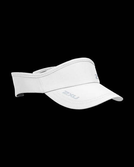 2XU - Run Visor Schirmmütze - white/white - 2X-UQ5686F-WHT/WHT-OSFA - Sportbrands24