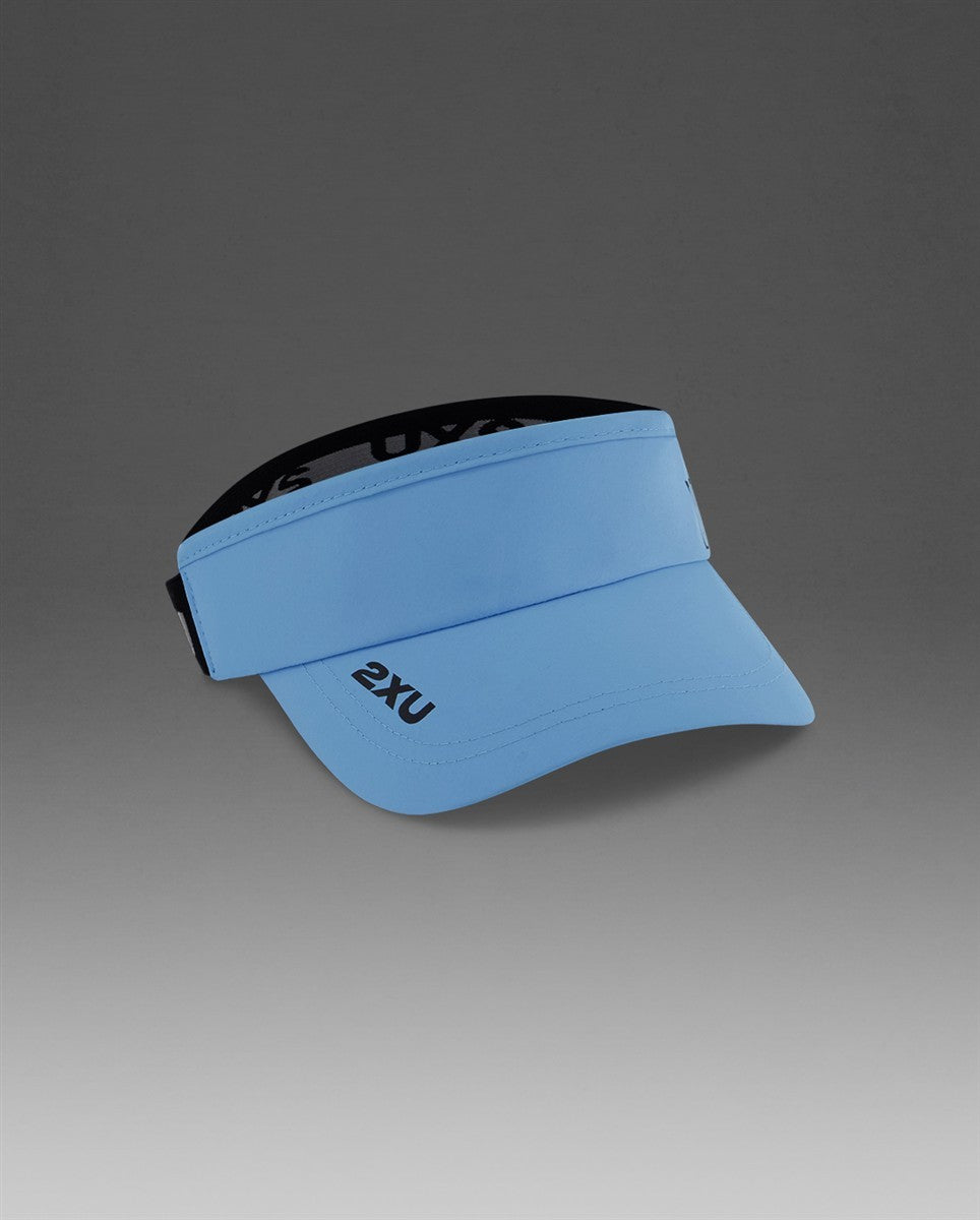 2XU - Performance Visor Cap - azure blue/black - 2X-UQ6165F-AZB/BLK-OSFA - Sportbrands24