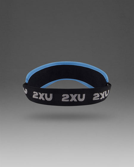 2XU - Performance Visor Cap - azure blue/black - 2X-UQ6165F-AZB/BLK-OSFA - Sportbrands24