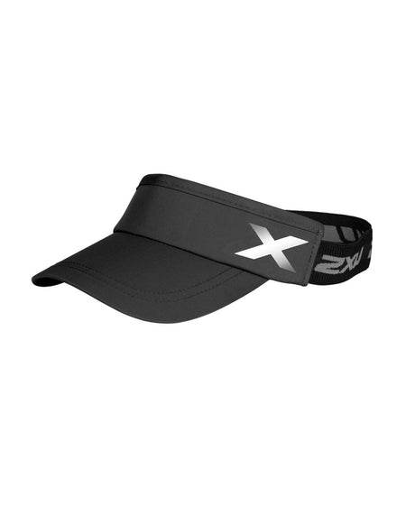 2XU - Performance Visor Cap - black/black - 2X-UQ6165F-BLK/BLK-OSFA - Sportbrands24