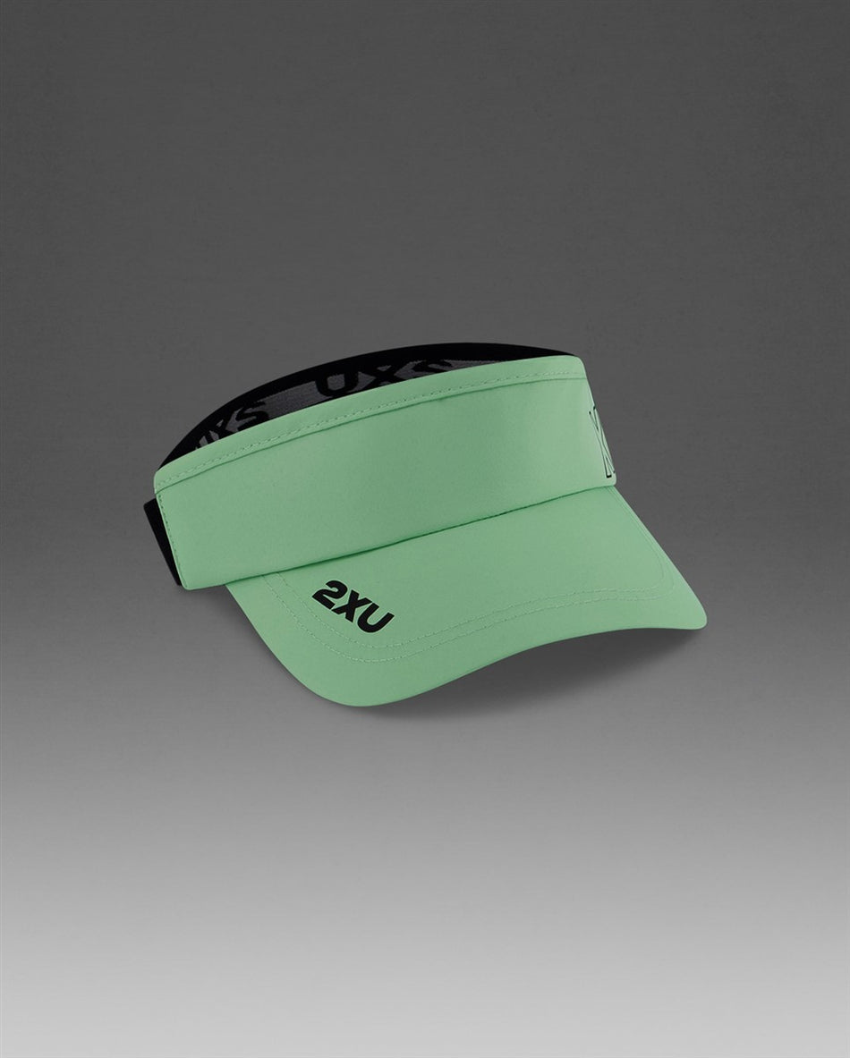2XU - Performance Visor Cap - digital mint/black - 2X-UQ6165F-DGM/BLK-OSFA - Sportbrands24